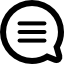 chat-circular-bubble-with-message-text-lines