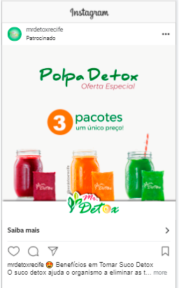 Suco Detox ads